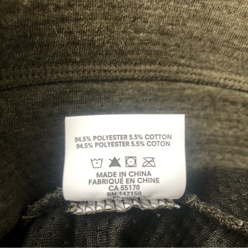 Frank And Oak Insulated Seeatshirt Size S Green Unisex - Picture 3 of 8